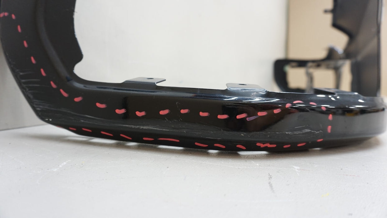 2019-2022 CHEVROLET SILVERADO REAR METAL BUMPER COVER OEM