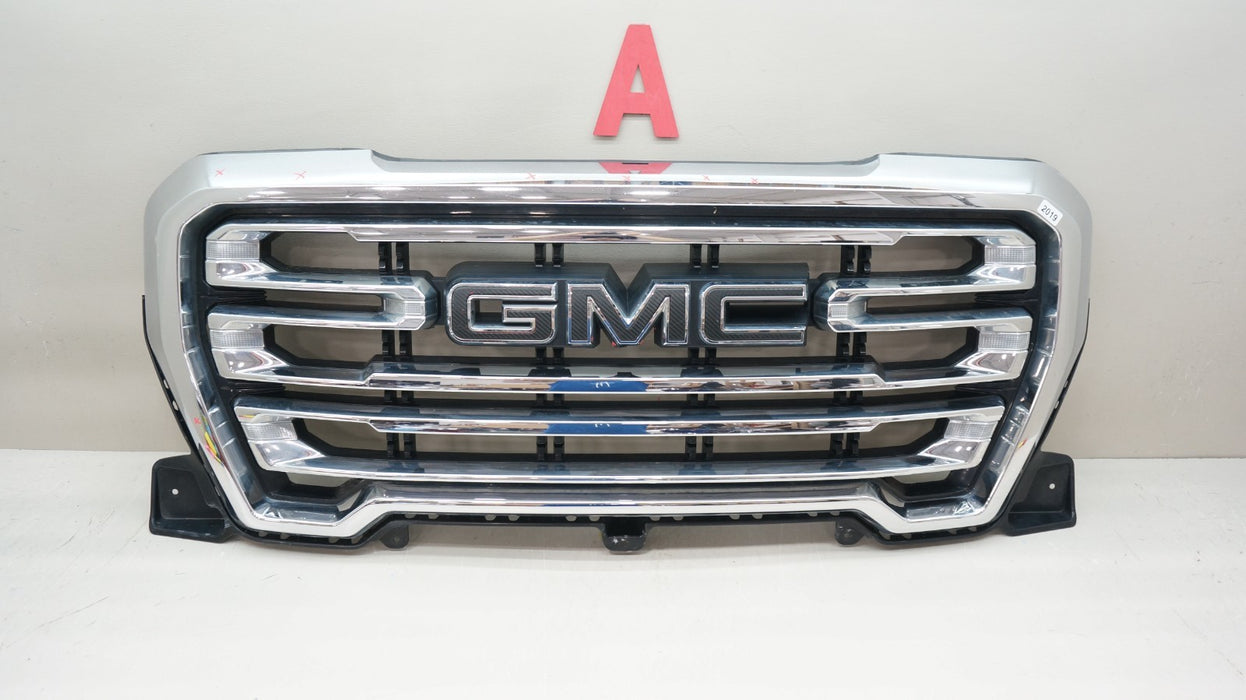 2019-2021 GMC SIERRA 1500 FRONT BUMPER RADIATOR GRILLE OEM