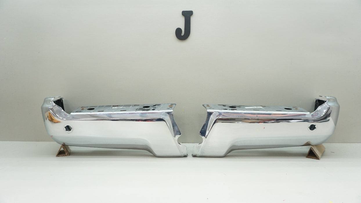 2017-2022 FORD F-250 F-350 REAR BUMPER COVER END CAPS SET HC3B-1706D OEM
