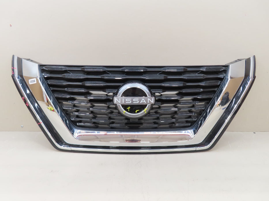 2021-2022 NISSAN ROGUE FRONT BUMPER GRILLE GRILL W/ EMBLEM BADGE OEM 62310-6RR0A