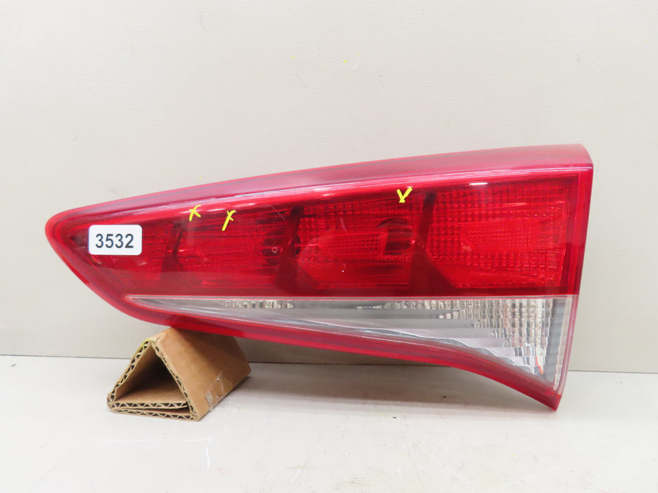 2015 2016 2017 2018 HYUNDAI TUCSON REAR RIGHT PASSENGER TAIL LIGHT INNER OEM
