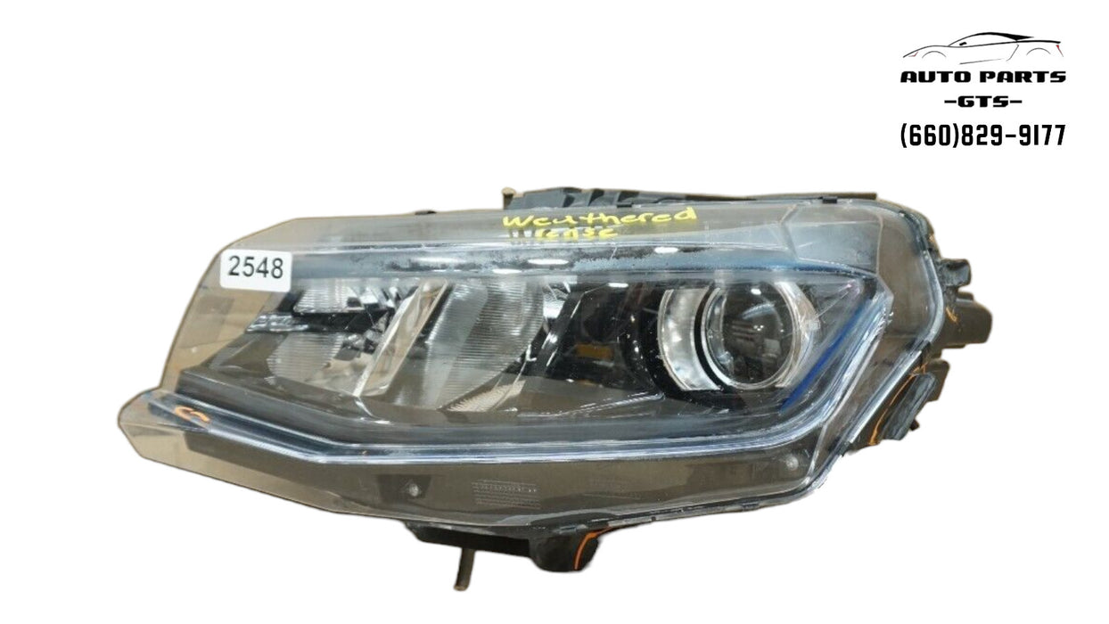 2016-2018 CHEVROLET CAMARO FRONT LEFT DRIVER SIDE HEADLIGHT OEM 16 17 18