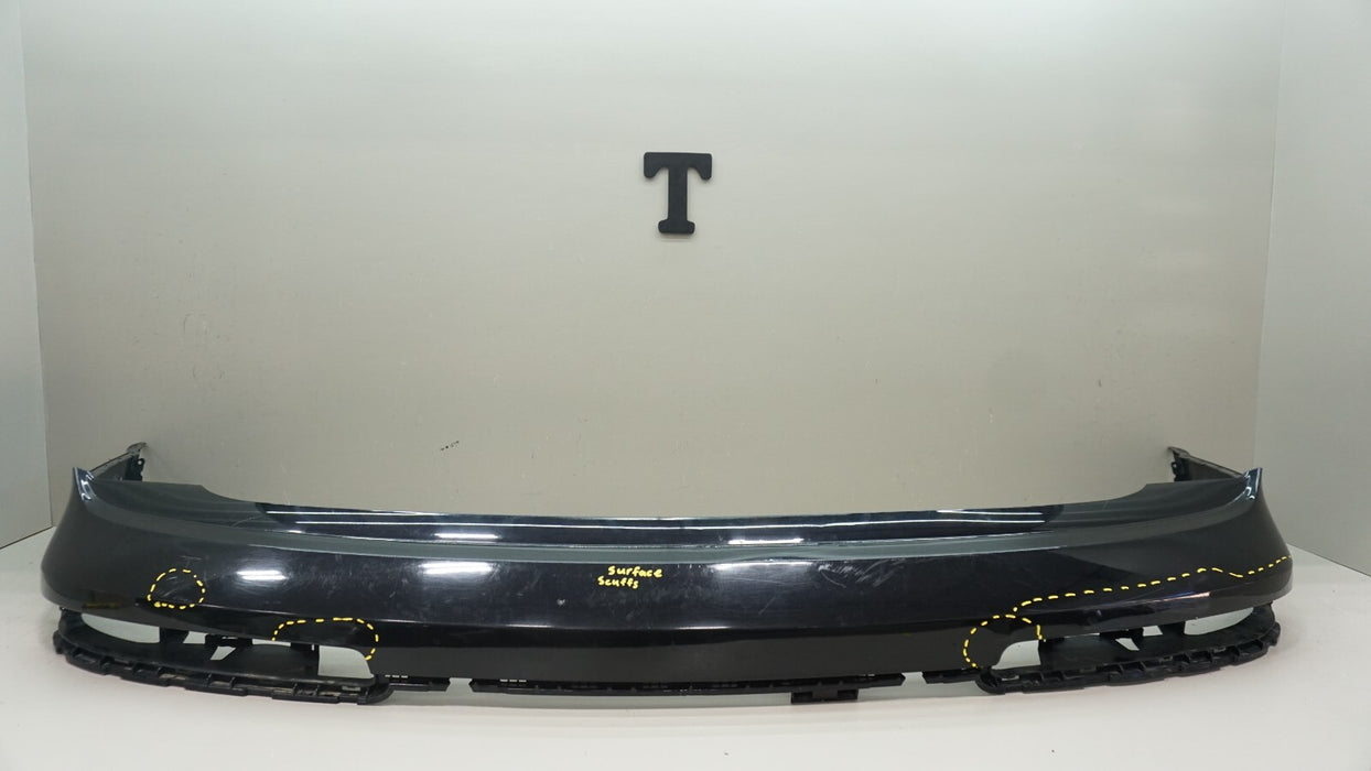 2010-2015 AUDI Q7 REAR UPPER BUMPER COVER PANEL PLASTIC OEM 4L0807511G