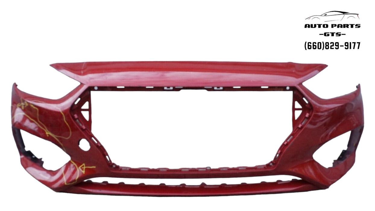 2018-2020 HYUNDAI ACCENT FRONT BUMPER COVER PANEL PLASTIC FACTORY 18 19 20 OEM