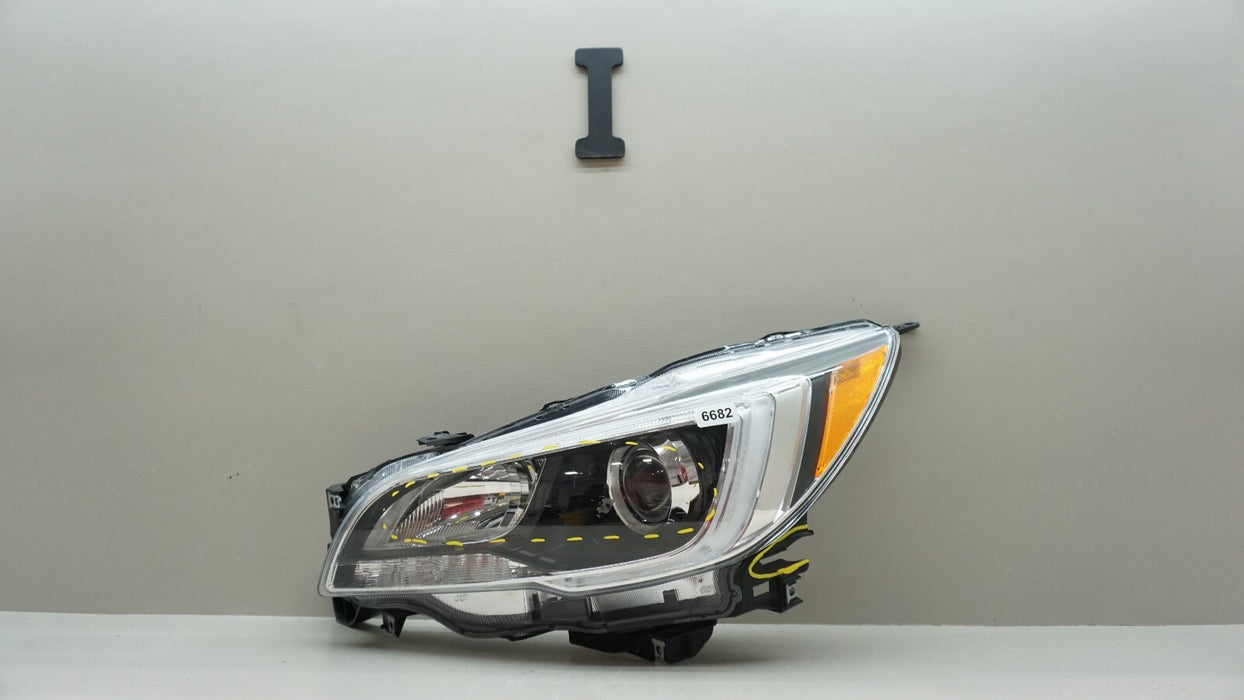 2015-2017 SUBARU LEGACY FRONT LEFT DRIVERS SIDE HEADLIGHT HALOGEN OEM