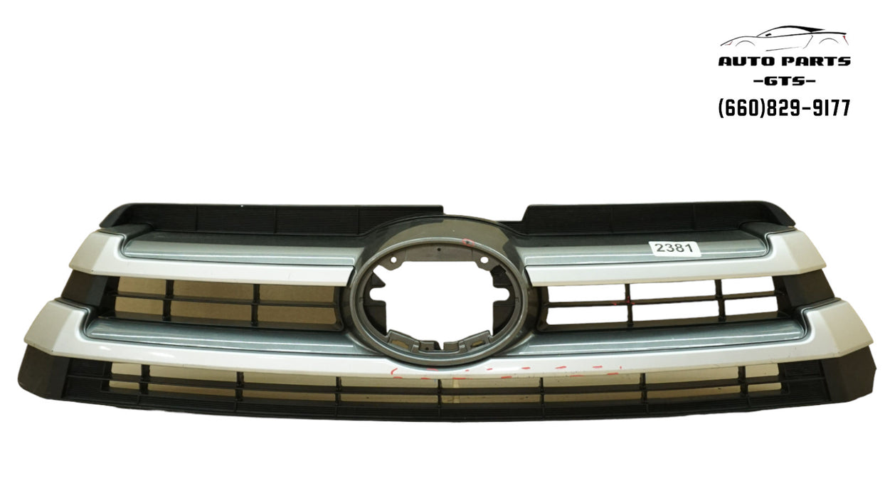 2017-2018 TOYOTA HIGHLANDER FRONT BUMPER UPPER GRILL GRILLE OEM 531110E220 17 18