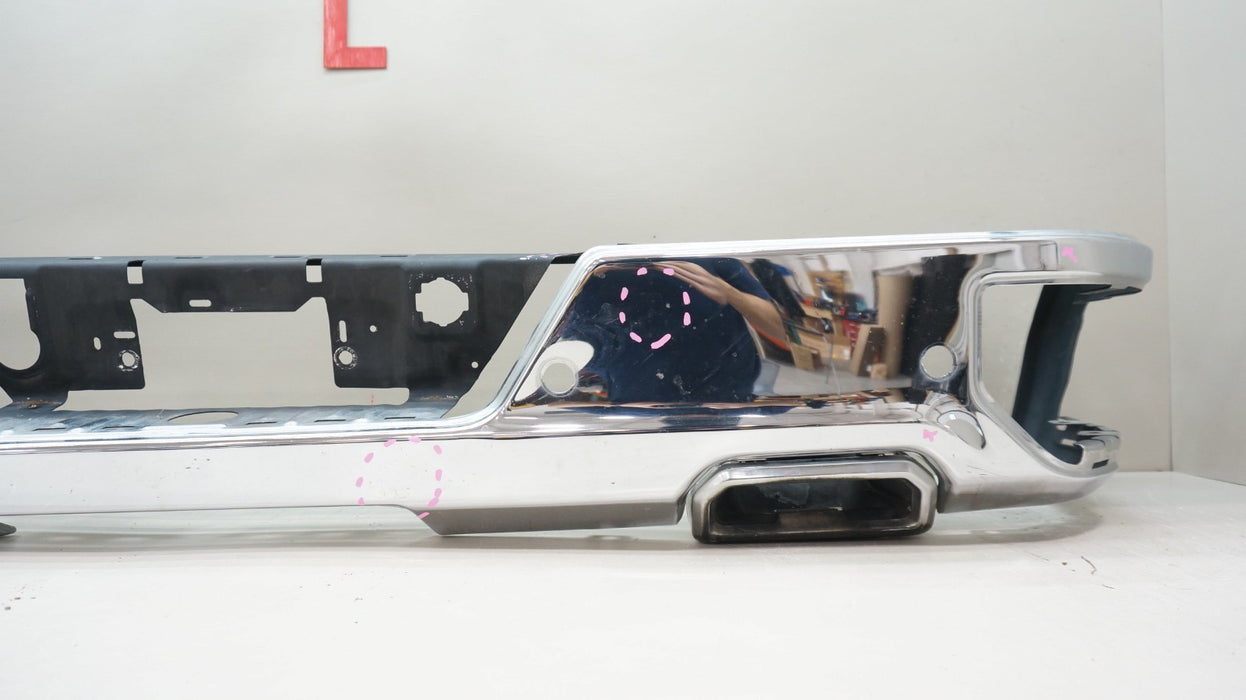 2019-2022 CHEVROLET SILVERADO GMC SIERRA 1500 REAR METAL BUMPER OEM