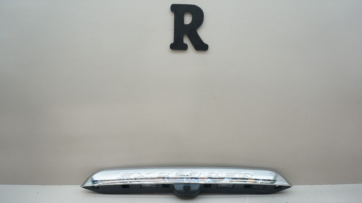 2020-2023 FORD EXPLORER REAR LIFTGATE MOLDING TRIM WITH CAMERA OEM LB5B-S42509