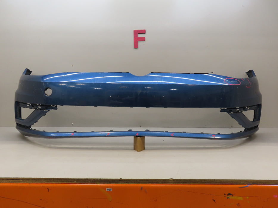 2017-2019 VOLKSWAGEN GOLF FRONT BUMPER COVER OEM