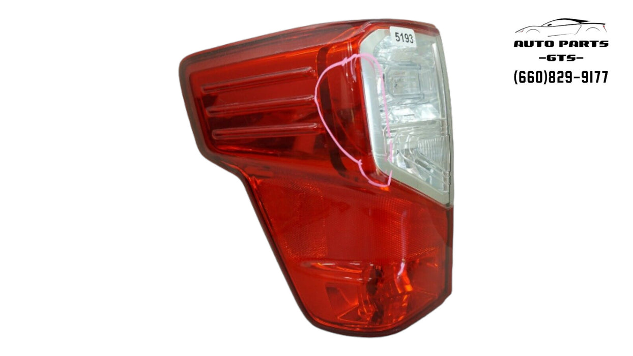 2016-2021 NISSAN TITAN XD REAR LEFT DRIVER SIDE TAIL LIGHT LAMP OEM 26555-EZ23C