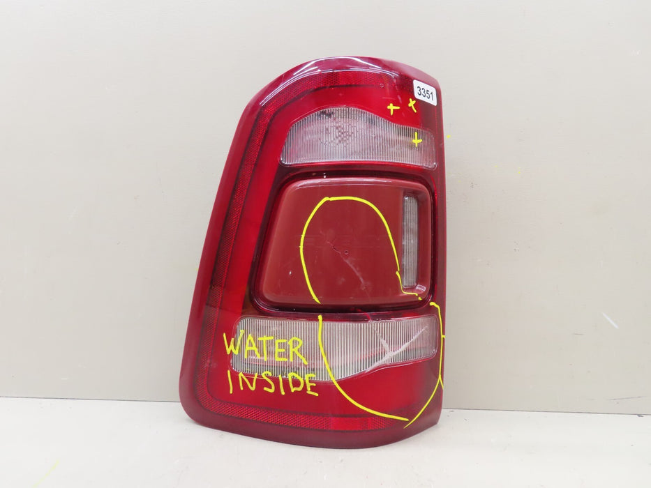 2019-2023 DODGE RAM 1500 REAR LEFT SIDE TAIL LIGHT W/ BLIND SPOT OEM 6826531AG