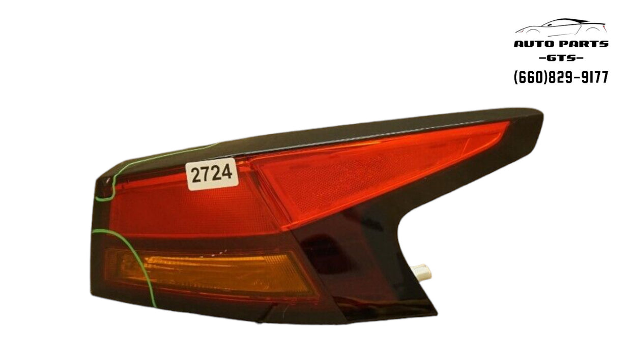 2019-2022 NISSAN ALTIMA REAR RIGHT PASSENGER SIDE TAILLIGHT OEM HALOGEN