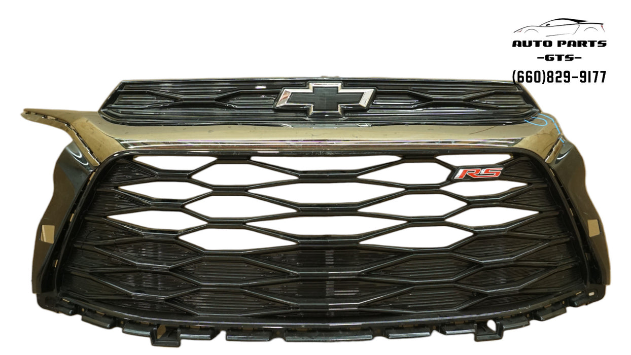 2021-2022 CHEVROLET BLAZER RS FRONT BUMPER GRILLE GRILL OEM 21 22