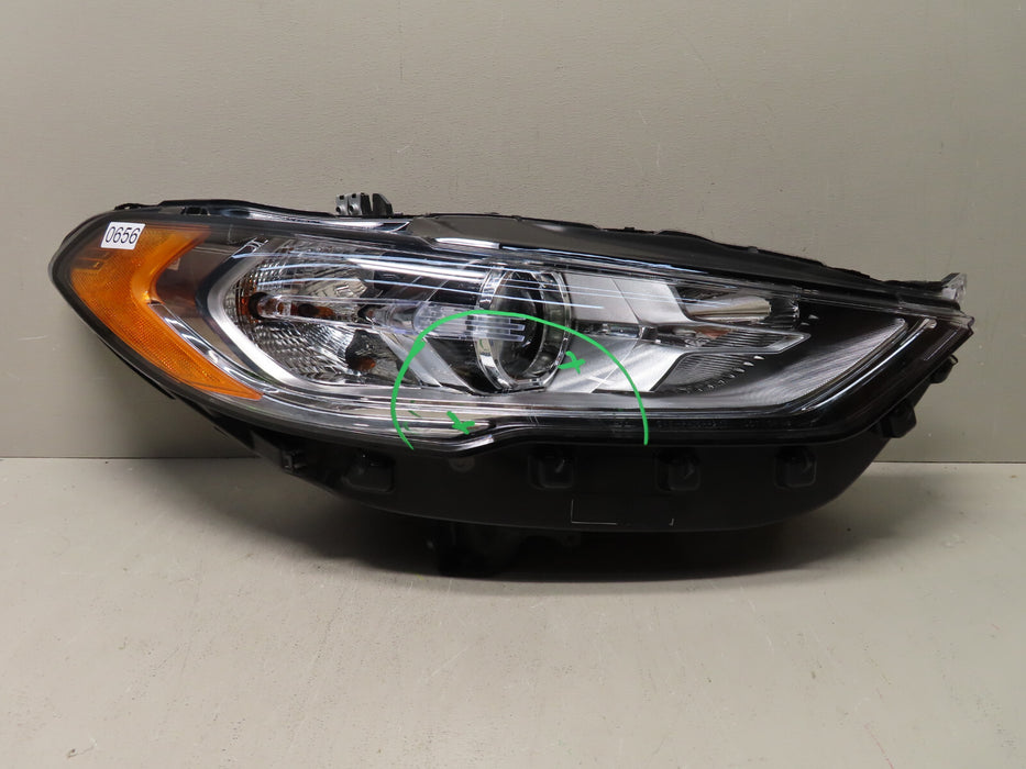 2017-2020 FORD FUSION RH RIGHT HALOGEN DEPO HEADLIGHT LAMP