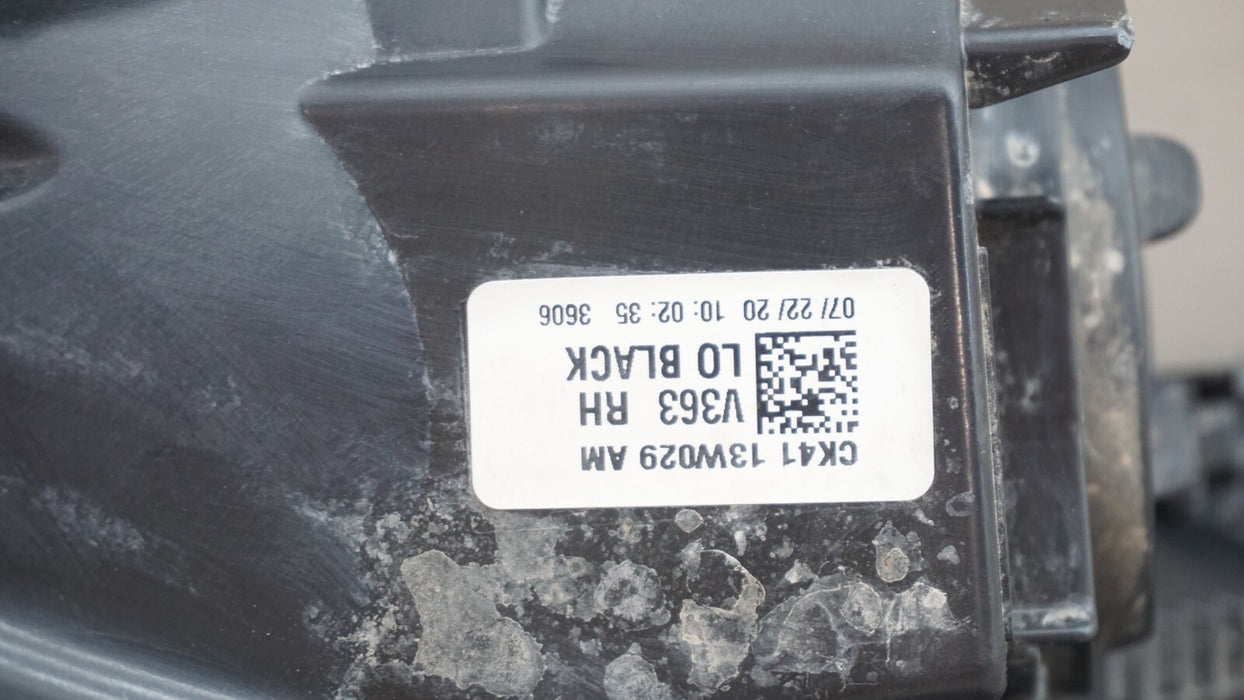 2015-2023 FORD TRANSIT FRONT RIGHT PASSENGER SIDE HALOGEN HEADLIGHT OEM