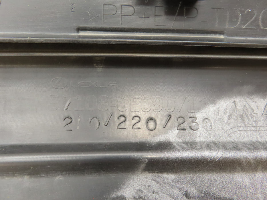 2019-2022 LEXUS RX350 REAR LOWER BUMPER COVER VALANCE OEM 52108-0E090
