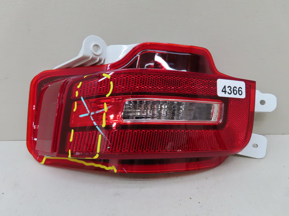 2020-2022 HYUNDAI PLAISADE REAR LEFT DRIVER SIDE BACKUP LIGHT REFLECTOR OEM