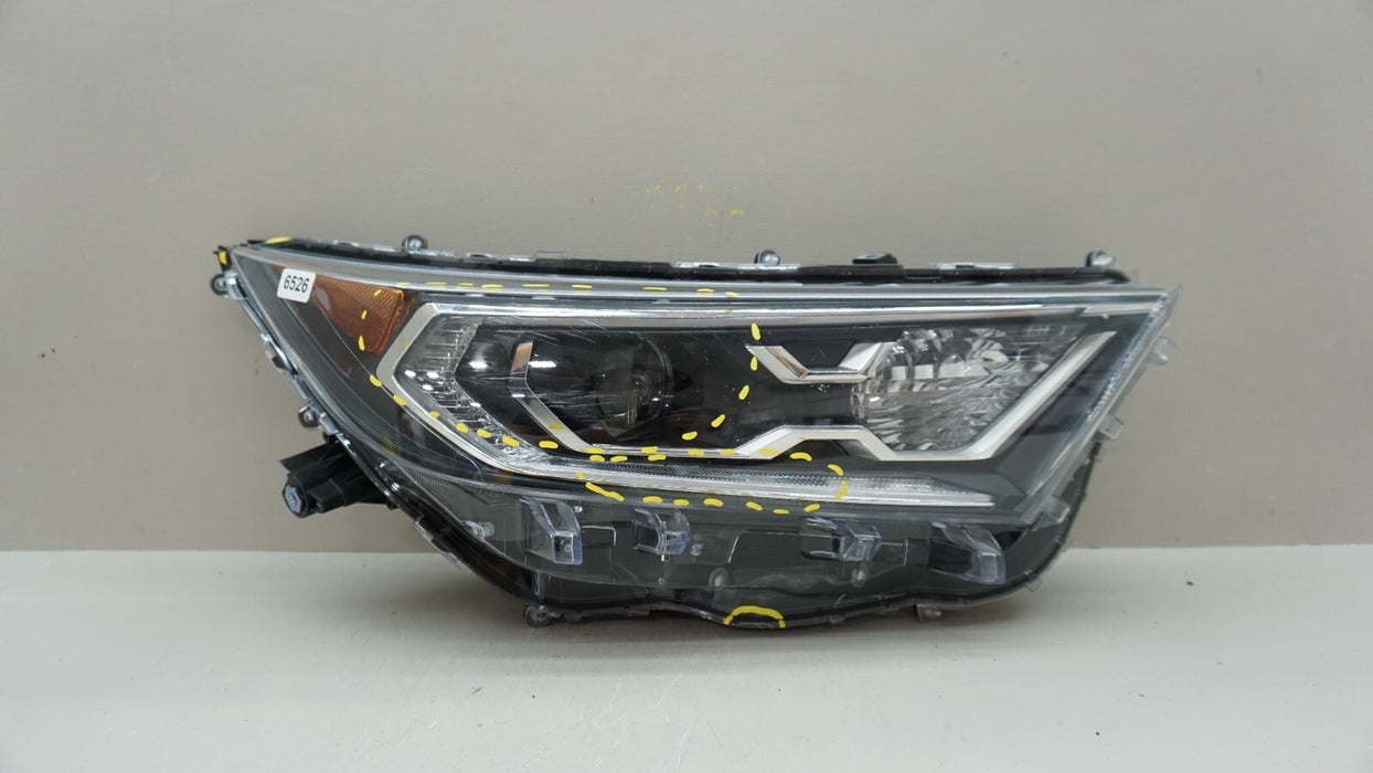 2019-2021 TOYOTA RAV4 FRONT RH RIGHT PASSENGER SIDE HEADLIGHT LED OEM
