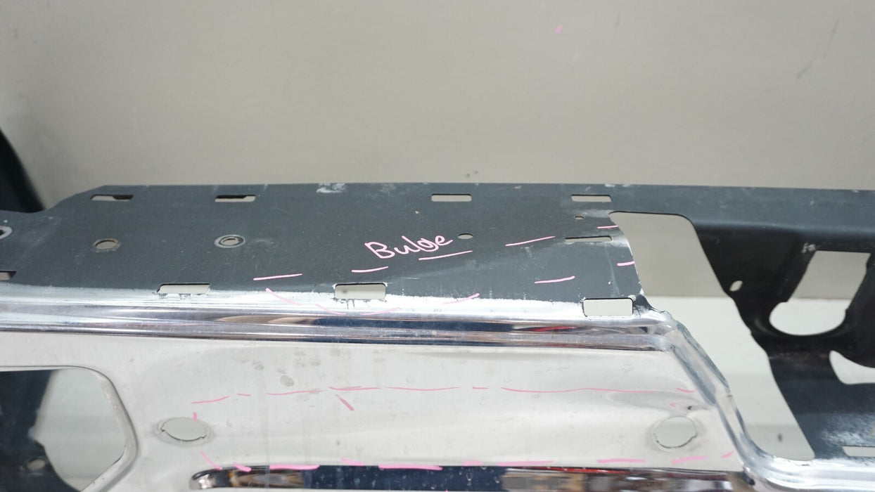 2019-2022 CHEVROLET SILVERADO GMC SIERRA 1500 REAR BUMPER METAL OEM