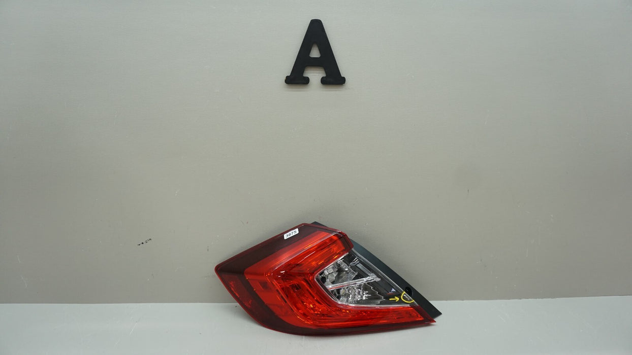 2016-2021 HONDA CIVIC SEDAN REAR LH LEFT DRIVER SIDE TAIL LIGHT OEM
