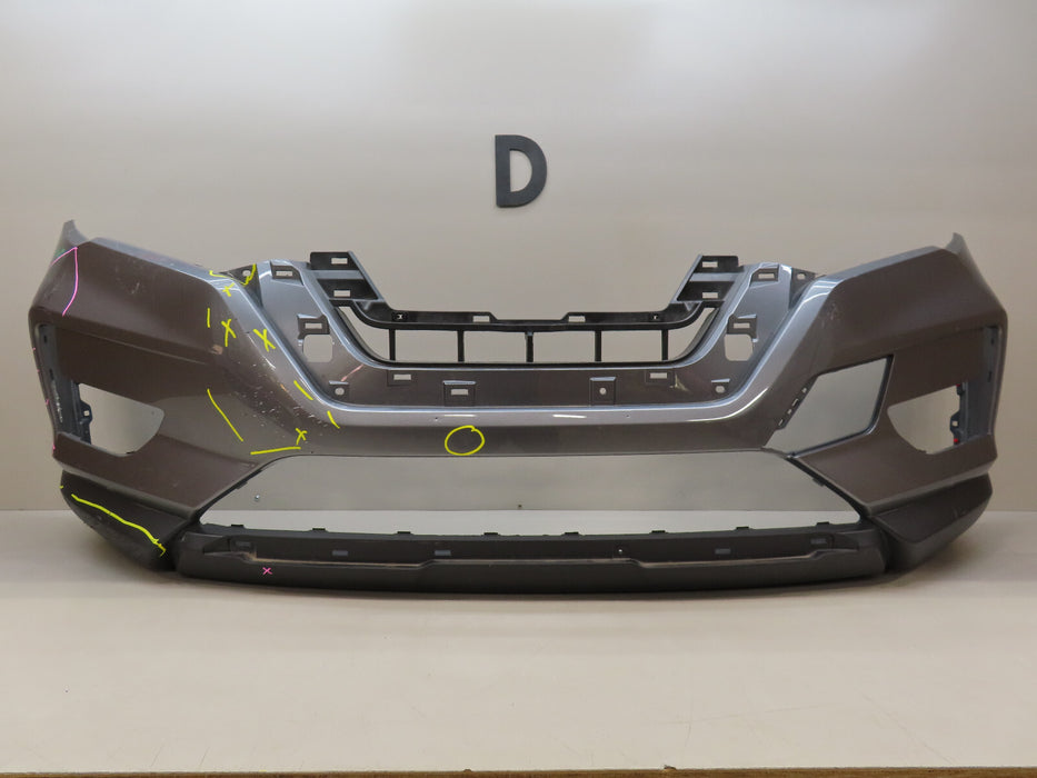 2017-2019 NISSAN ROGUE FRONT BUMPER COVER PANEL PLASTIC 62022-6FL0H OEM