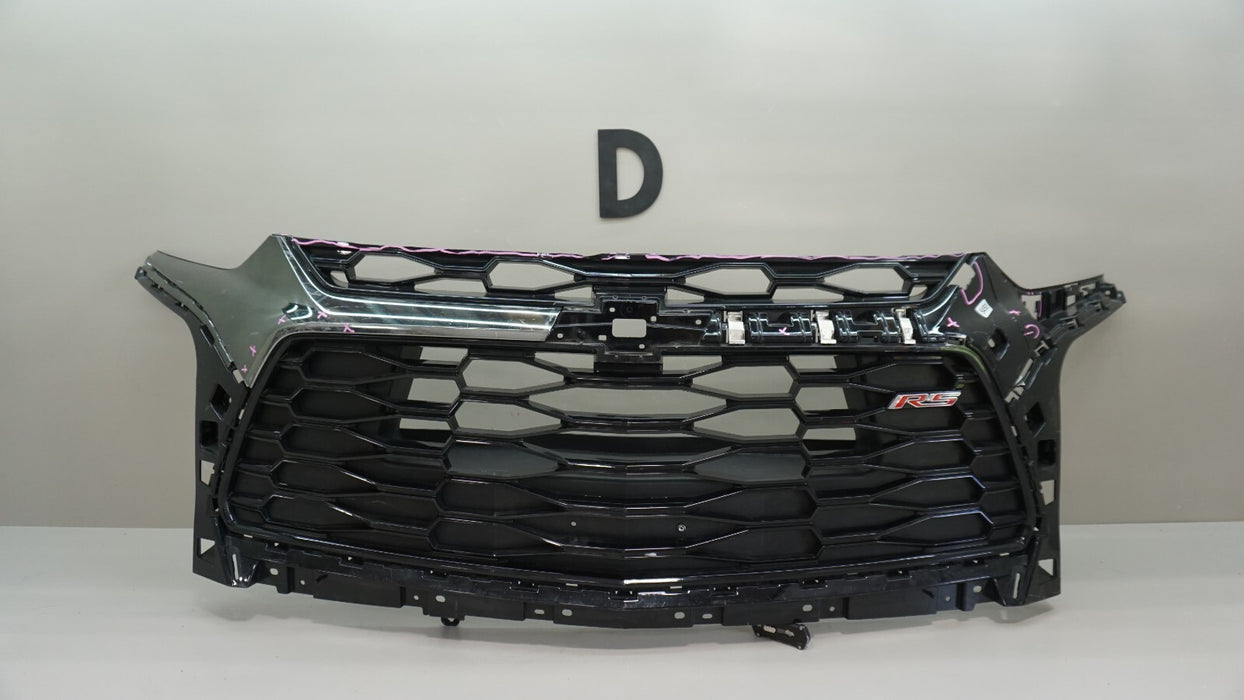 2019-2022 CHEVROLET BLAZER RS FRONT BUMPER RADIATOR GRILLE GRILL OEM 84237877