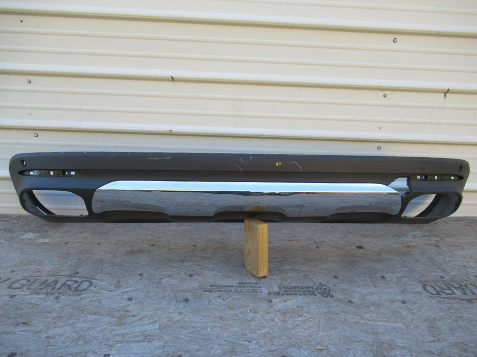 2019 MERCEDES GLE350 X167 REAR LOWER BUMPER COVER VALANCE DIFFUSER OEM