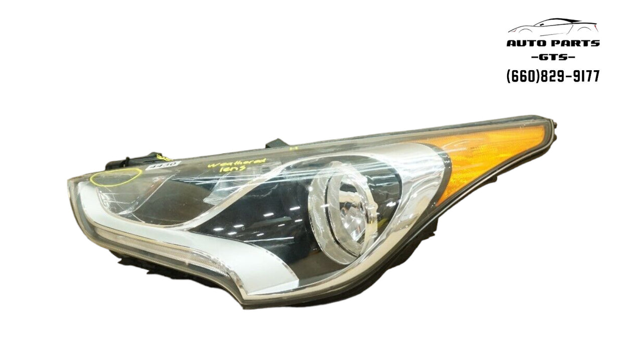 2012-2017 HYUNDAI VELOSTER FRONT LEFT DRIVER SIDE HEADLIGHT HALOGEN OEM
