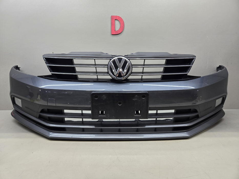 2015 2016 2017 VOLKSWAGEN JETTA FRONT COMPLETE BUMPER COVER OEM