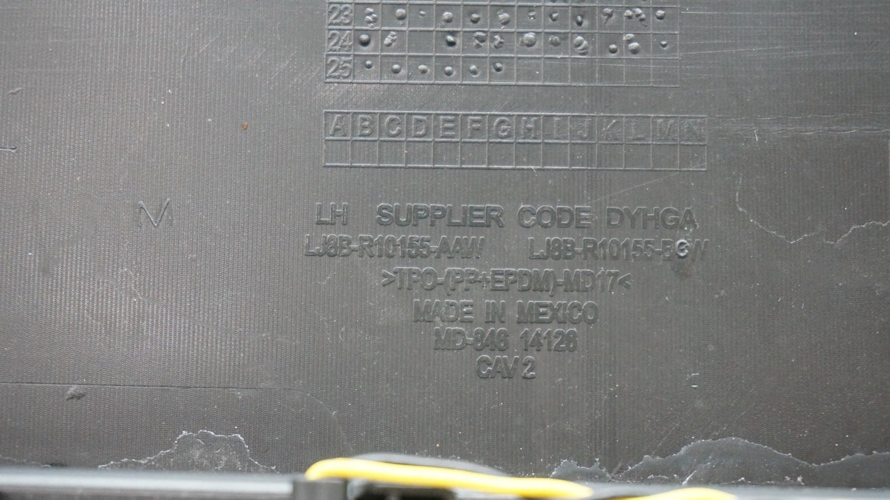 2021-2024 FORD MUSTANG MACH-E LEFT ROCKER SIDE SKIRT COVER OEM LJ8B-R10155-AAW