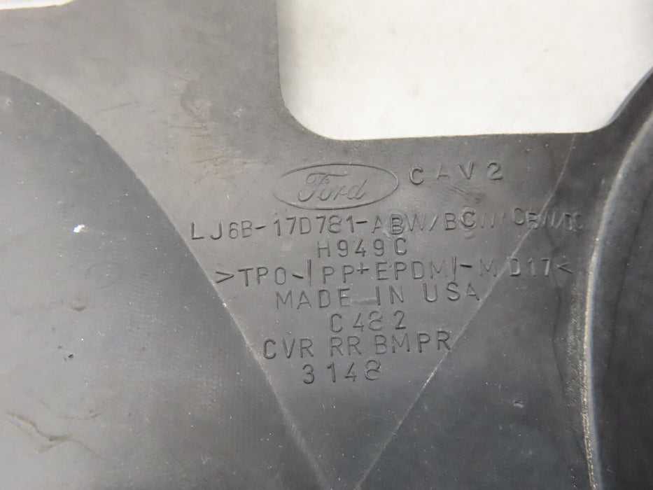 2020-2022 FORD ESCAPE REAR BUMPER COVER OEM LJ6B-17D781