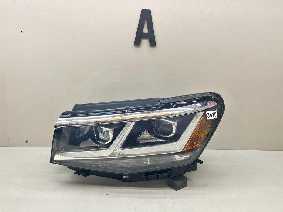 2020-2022 VOLKSWAGEN ATLAS CROSS SPORT IQ LEFT ADAPTIVE HEADLIGHT OEM