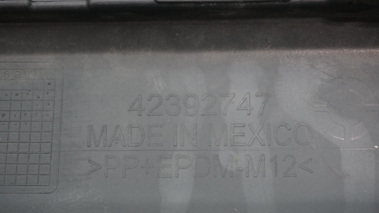 2017-2021 CHEVROLET TRAX REAR LOWER BUMPER VALANCE COVER OEM 42392747
