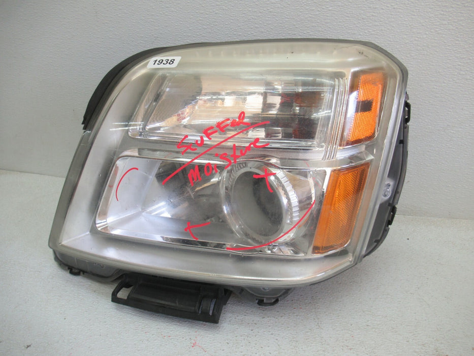 2010 - 2015 GMC TERRAIN FRONT LEFT DRIVER SIDE HEADLIGHT HEAD LAMP OEM