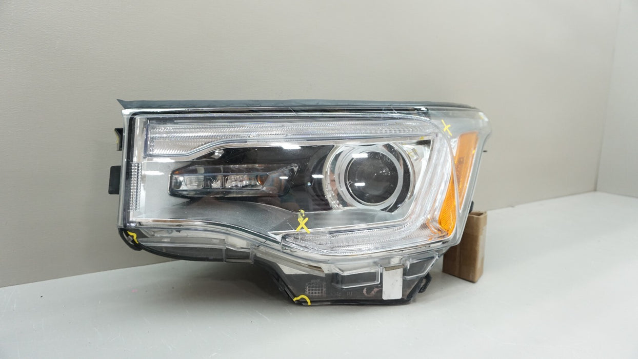 2017-2019 GMC ACADIA FRONT LH LEFT DRIVER SIDE HEADLIGHT OEM