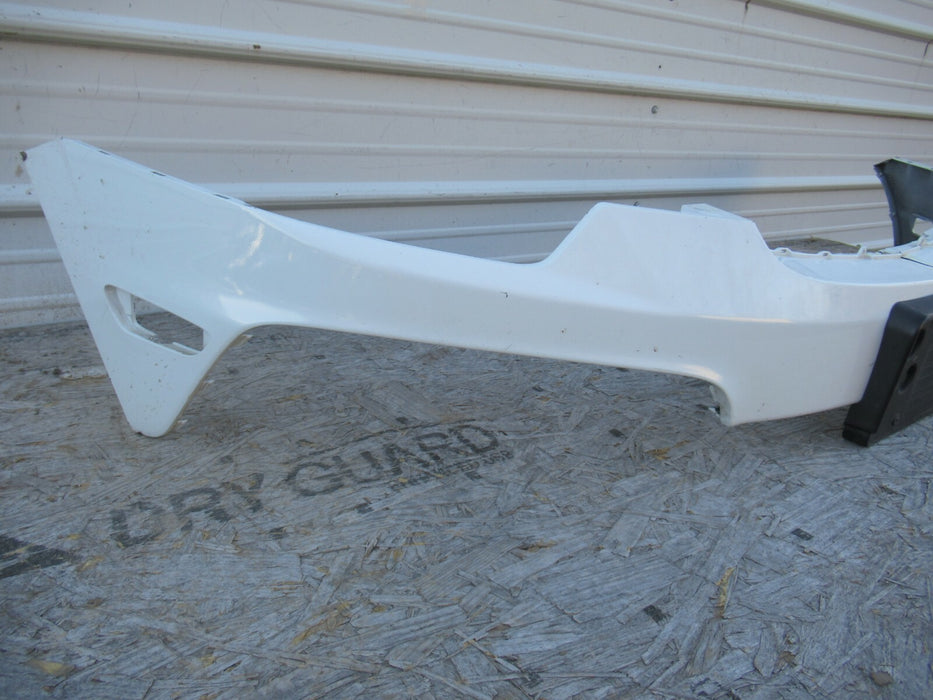 2007-2008 SATURN VUE FRONT UPPER BUMPER COVER PANEL WHITE PLASTIC FACTORY OEM