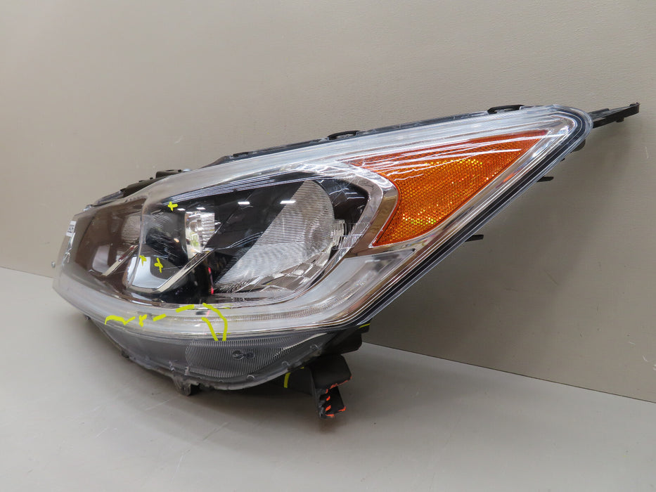 2016 2017 HONDA ACCORD FRONT LEFT DRIVER SIDE HEADLIGHT HALOGEN OEM