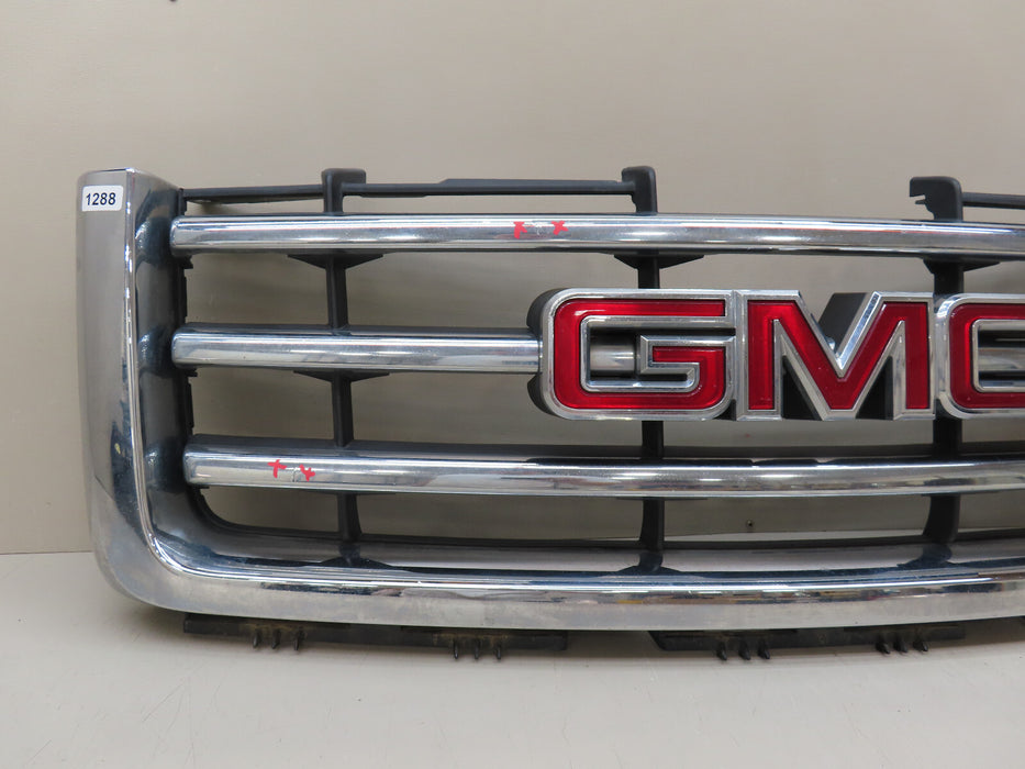 2007-2012 GMC SIERRA 1500 FRONT RADIATOR GRILLE GRILL OEM