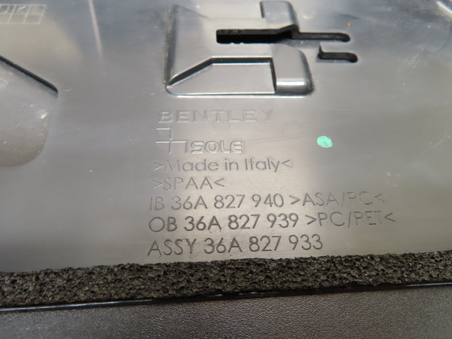 2016-2020 BENTLEY BENTAYGA REAR ROOF SPOILER WING BRAKE LIGHT OEM 36A 827 933