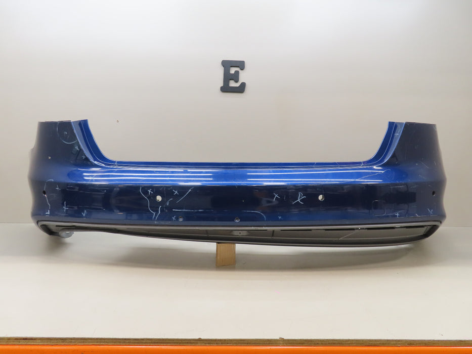 2013-2015 AUDI S4 S-LINE B8 REAR BUMPER COVER W/VALANCE OEM 8K5807511J