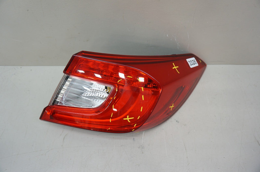 2018-2022 HONDA ACCORD REAR RIGHT PASSENGER SIDE TAIL LIGHT OEM 18 19 20 21 22