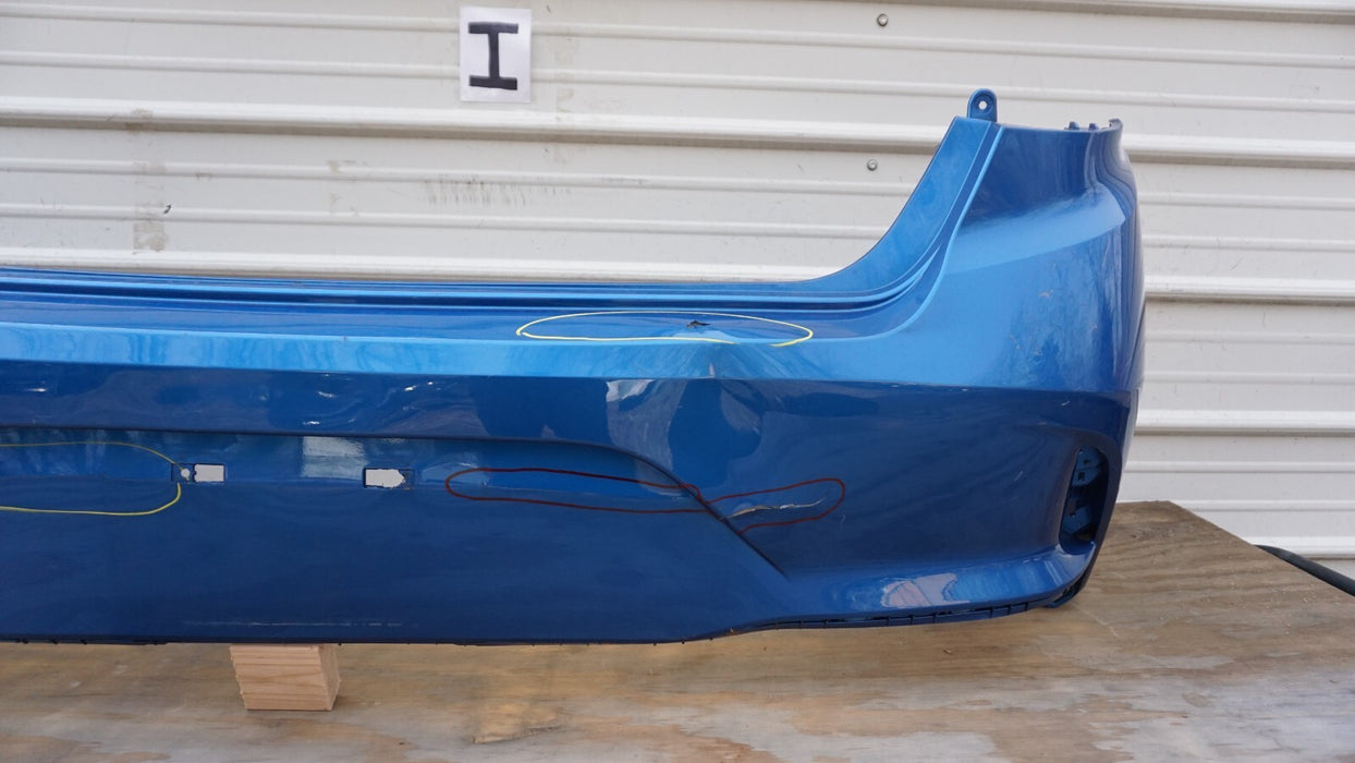 2018-2019 HYUNDAI SONATA REAR BUMPER WITHOUT SENSORS COVER OEM 18 19 86611-C2700