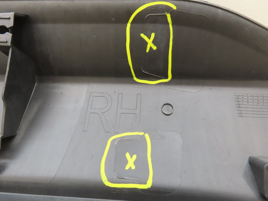 2015-2020 FORD EDGE REAR RIGHT PASSENGER SIDE DOOR LOWER MOLDING OEM