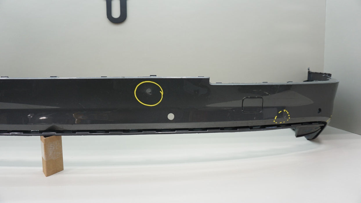 2017-2019 AUDI Q7 REAR LOWER BUMPER COVER VALANCE OEM 4M0807527B