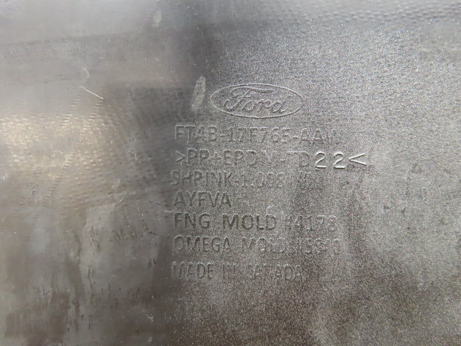 2015-2017 FORD EDGE REAR LOWER VALANCE SKID PLATE BUMPER COVER OEM FT4B-17F765