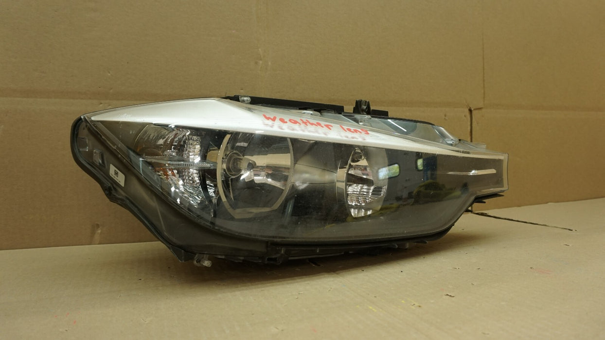 2012-2015 BMW 328i FRONT RIGHT PASSENGER SIDE HEADLIGHT HALOGEN OEM 12 13 14 15