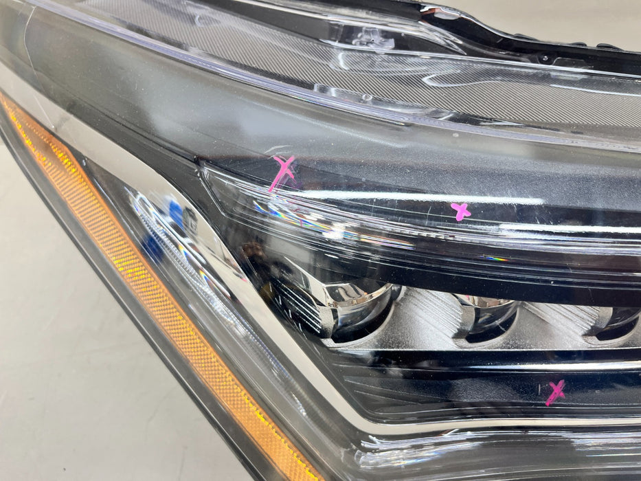 2019-2025 ACURA RDX LED RIGHT PASSENGER HEADLIGHT CHROME OEM