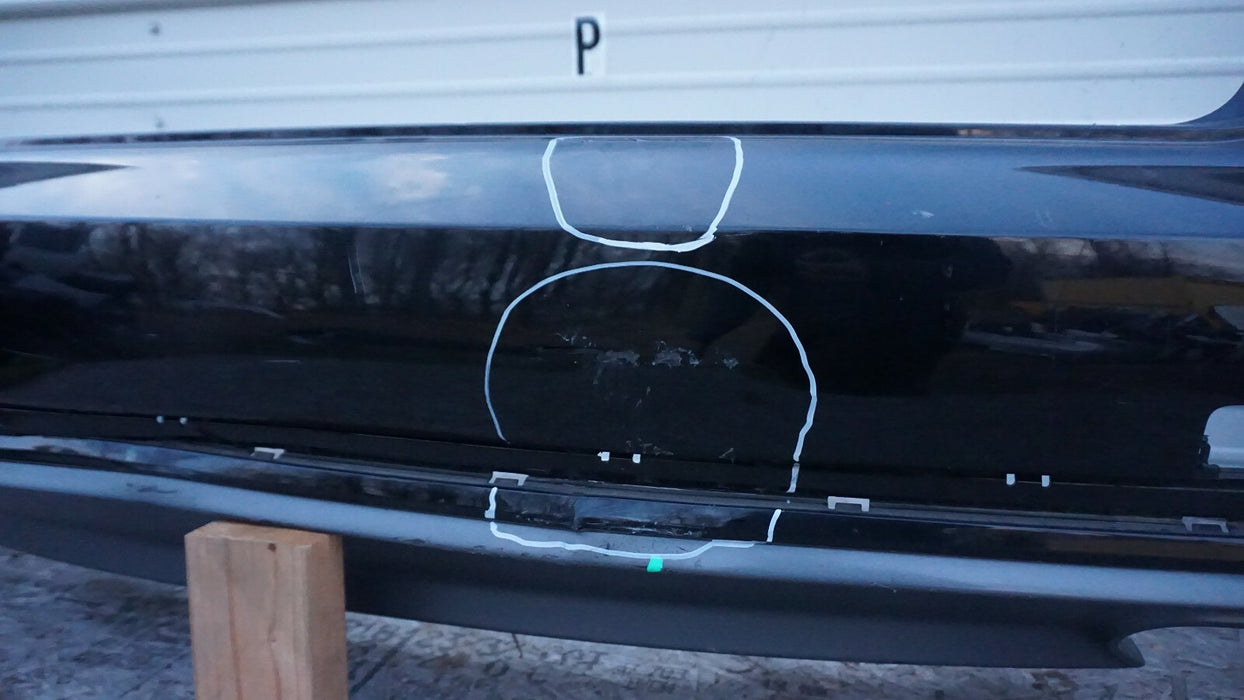 2017-2019 AUDI A4 S-LINE REAR BUMPER COVER PANEL OEM 8W5807511J