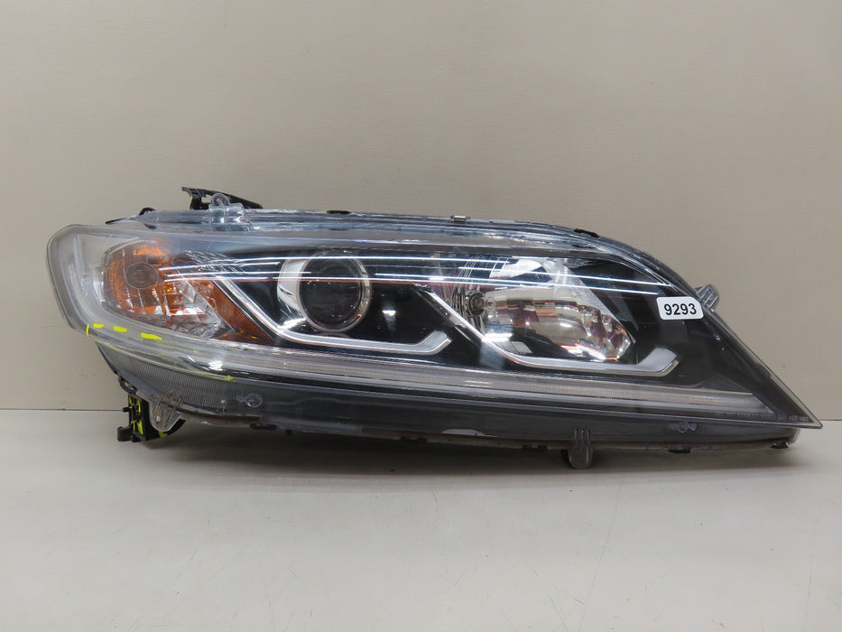 2016 2017 HONDA ACCORD FRONT RIGHT PASSENGER SIDE HEADLIGHT OEM 9293