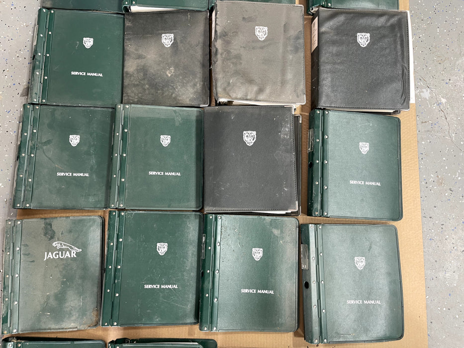 RARE* 48 TOTAL SERVICE BOOK MANUAL LOT ENGINE TRANSMISSION JAGUAR XJ6-XJ12 AJ1